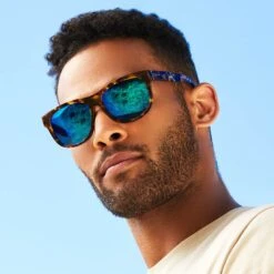 MILO - MATTE MOSS HAVANA + BROWN GRADIENT SUNGLASSES -Sunglasses Sales MILO ambertortoise bluemirror lifestylePDP1 e9e2c073 4d01 4e93 83db 741db2c2866b