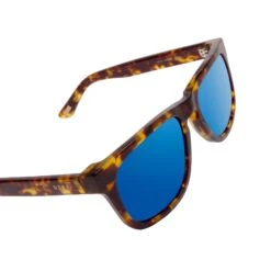 RILEY - AMBER TORTOISE + BLUE MIRROR SUNGLASSES 14 RILEY - AMBER TORTOISE + BLUE MIRROR SUNGLASSES -Sunglasses Sales RILEY ambertortoise bluemirror detail2