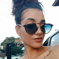 MASON - BLACK + GREY SUNGLASSES -Sunglasses Sales RaquelHarbin MasonAmbertortoise