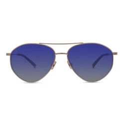 SCOUT - GOLD + GREY BLUE + POLARIZED SUNGLASSES