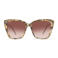 HEIDI - SEA TORTOISE + BROWN GRADIENT SUNGLASSES