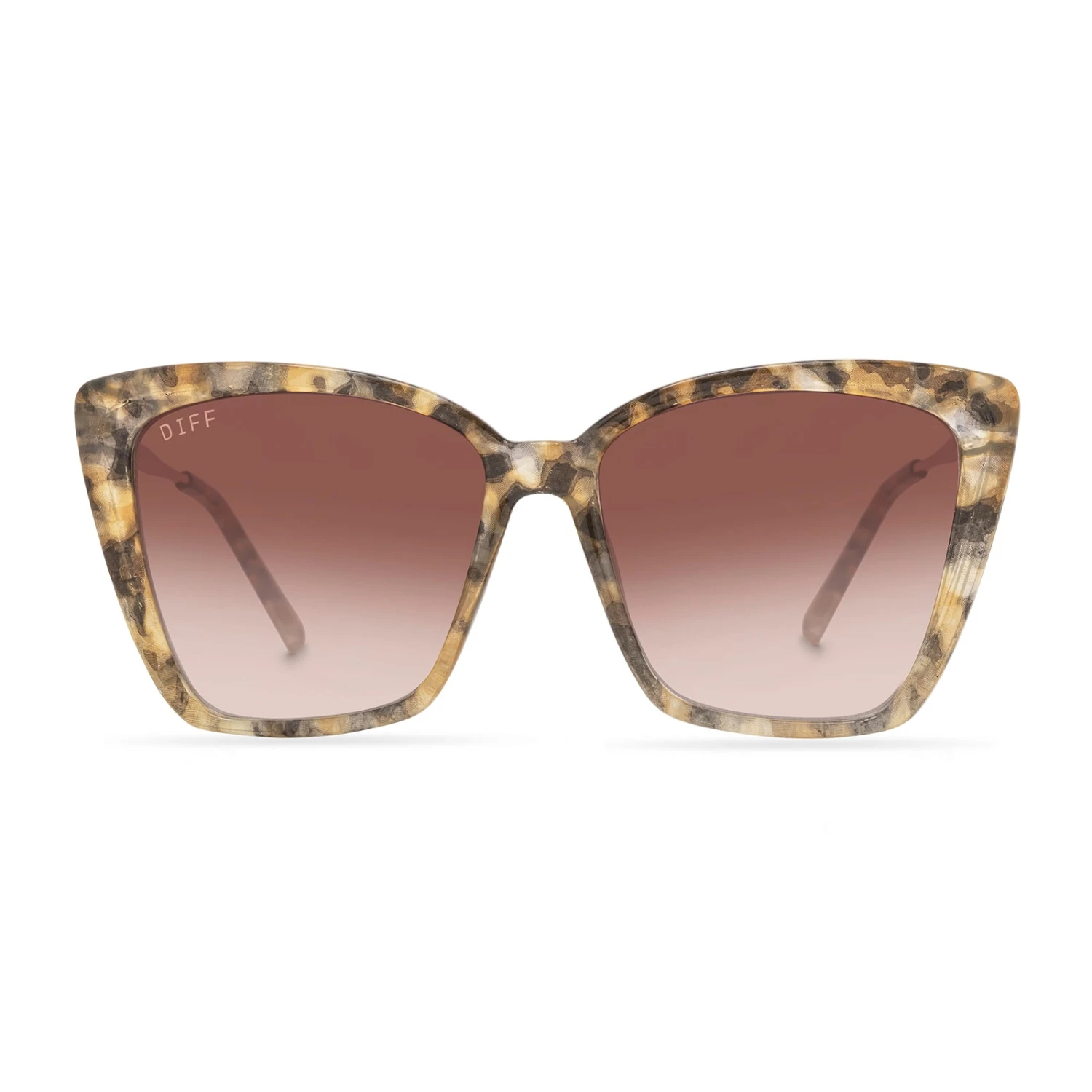 HEIDI - SEA TORTOISE + BROWN GRADIENT SUNGLASSES 3 HEIDI - SEA TORTOISE + BROWN GRADIENT SUNGLASSES