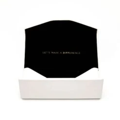 White Folding Case -Sunglasses Sales TRIANGLECASE white open
