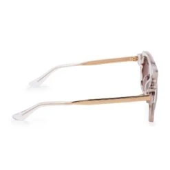 ALDEN - CLEAR CRYSTAL + WINE GRADIENT SUNGLASSES -Sunglasses Sales alden CL WG199 side