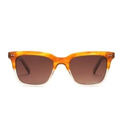 BILLIE - DESERT SAND + BROWN GRADIENT POLARIZED SUNGLASSES