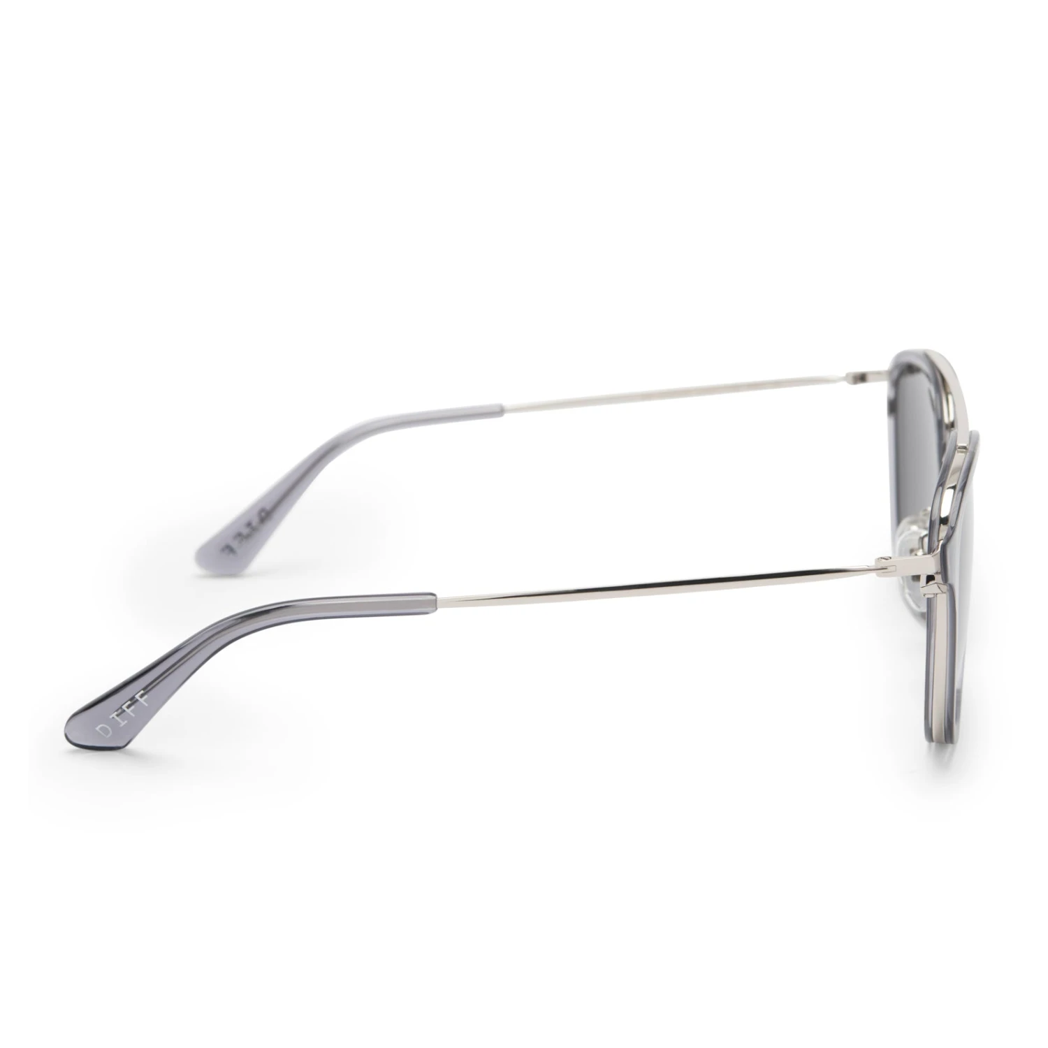 CAMDEN - SMOKE CRYSTAL + GREY POLARIZED SUNGLASSES 6 CAMDEN - SMOKE CRYSTAL + GREY POLARIZED SUNGLASSES - Image 4