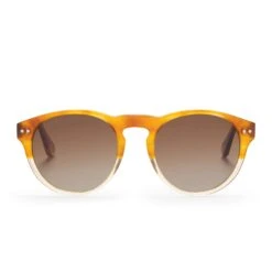 CODY - DESERT SAND + BROWN GRADIENT POLARIZED SUNGLASSES