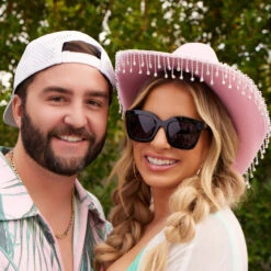 KRISTA HORTON - THE KAMP + BLACK + SOLID GREY POLARIZED SUNGLASSES -Sunglasses Sales diff Krista Horton sunglasses the kamp black grey lens 1