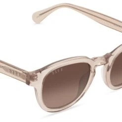 ARLO XL - VINTAGE CRYSTAL + BROWN GRADIENT POLARIZED SUNGLASSES -Sunglasses Sales diff eyewear arlo xl vintage crystal brown gradient sunglasses alt 4