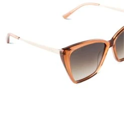 BECKY II - BROWN SUGAR + BRONZE GRADIENT POLARIZED SUNGLASSES -Sunglasses Sales diff eyewear becky ii brown sugar bronze gradient polarized sunglasses alt 4