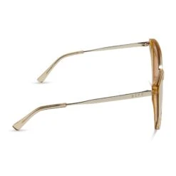 BECKY II - HONEY CRYSTAL + HONEY CRYSTAL FLASH SUNGLASSES 9 BECKY II - HONEY CRYSTAL + HONEY CRYSTAL FLASH SUNGLASSES -Sunglasses Sales diff eyewear becky ii honey crystal honey crystal flash sunglasses alt 3