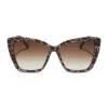 BECKY II - LEOPARD TORTOISE + BROWN GRADIENT SUNGLASSES 1 BECKY II - LEOPARD TORTOISE + BROWN GRADIENT SUNGLASSES -Sunglasses Sales diff eyewear becky ii leopard tortoise brown gradient sunglasses alt 1