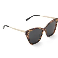 BECKY II - WILD TORTOISE+ GREY + POLARIZED SUNGLASSES -Sunglasses Sales diff eyewear becky ii wild tortoise grey polarized sunglasses alt 4