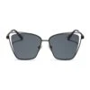 BECKY III - BLACK + GREY SUNGLASSES -Sunglasses Sales diff eyewear becky iii black grey sunglasses alt 1