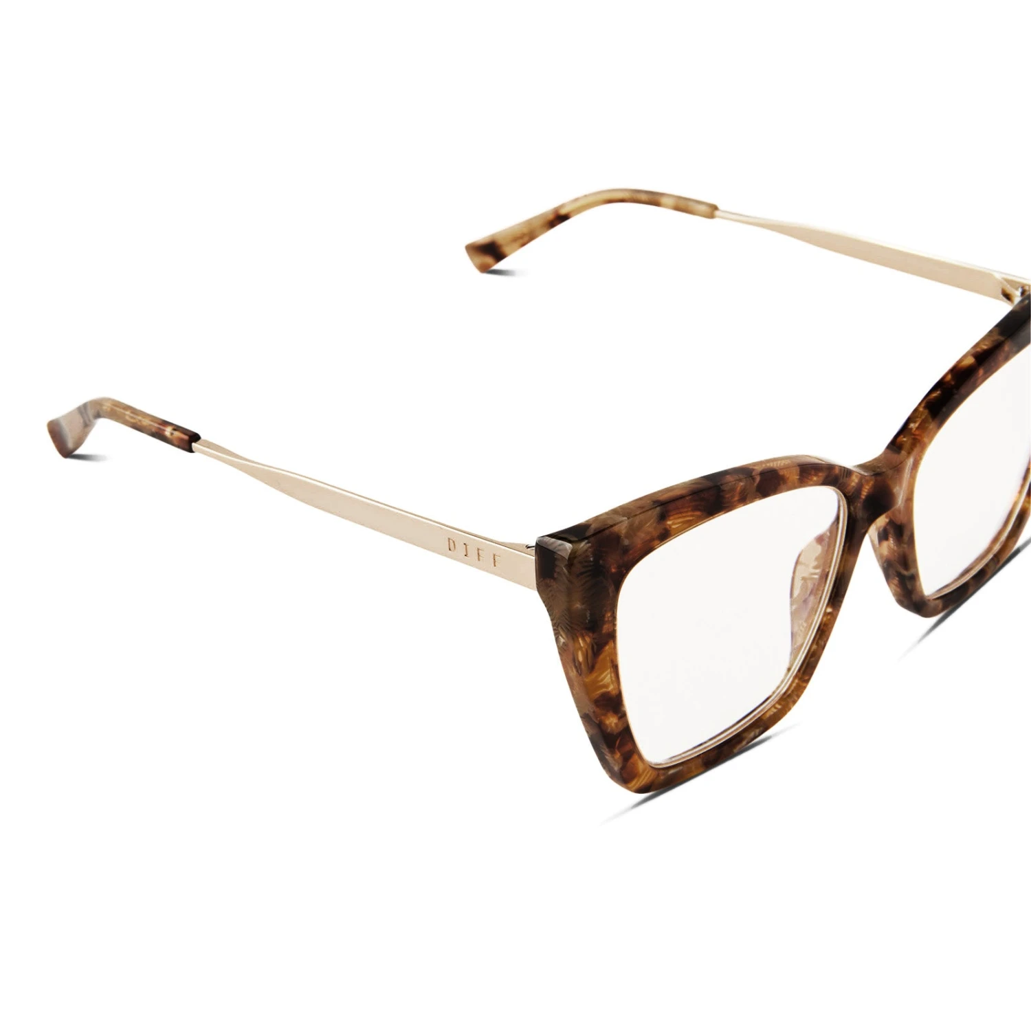 BECKY IV XS - TOASTED COCONUT + CLEAR GLASSES 5 BECKY IV XS - TOASTED COCONUT + CLEAR GLASSES - Image 3