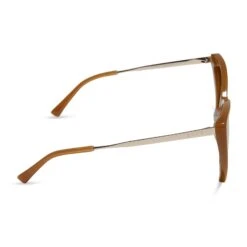 BECKY II - SALTED CARAMEL + BROWN GRADIENT + POLARIZED SUNGLASSES -Sunglasses Sales diff eyewear bekcy ii salted caramel brown gradient polarized sunglasses alt 3