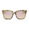 BELLA - AGATE + CHERRY BLOSSOM MIRROR SUNGLASSES -Sunglasses Sales diff eyewear bella agate cherry blossom mirror sunglasses alt 1
