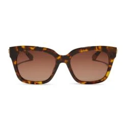 BELLA XS - AMBER TORTOISE + BROWN GRADIENT SUNGLASSES