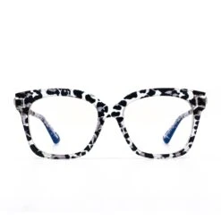 BELLA XS - CLEAR LEOPARD + CLEAR GLASSES