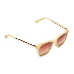 BELLA XS - MILK N HONEY + BROWN GRADIENT SUNGLASSES -Sunglasses Sales diff eyewear bella xs milk n honey brown gradient sunglasses alt 4