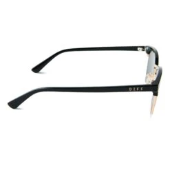 BIARRITZ - BLACK + GREY POLARIZED SUNGLASSES -Sunglasses Sales diff eyewear biarritz black grey polarized sunglasses alt 3