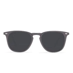 BRODY - SMOKE CRYSTAL + GREY SUNGLASSES