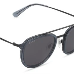 CAMDEN - NIGHT SKY + GREY POLARIZED SUNGLASSES -Sunglasses Sales diff eyewear camden night sky grey polarized sunglasses alt 4