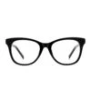 CARINA - BLACK + CLEAR GLASSES -Sunglasses Sales diff eyewear carina black clear glasses alt 1