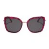 CLARISSE - PINK RUSH TORTOISE + GREY SUNGLASSES 1 CLARISSE - PINK RUSH TORTOISE + GREY SUNGLASSES -Sunglasses Sales diff eyewear clarisse pink rush tortoise grey sunglasses alt 1
