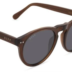 CODY XL - WHISKEY CRYSTAL + GREY POLARIZED SUNGLASSES -Sunglasses Sales diff eyewear cody xl whiskey crystal grey polarized sunglasses alt 4