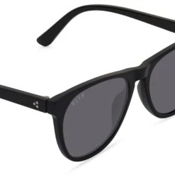 DARREN - BLACK + GREY POLARIZED SUNGLASSES -Sunglasses Sales diff eyewear darren black grey polarized sunglasses alt 4