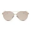 DASH - GOLD + HONEY CRYSTAL FLASH SUNGLASSES 2 DASH - GOLD + HONEY CRYSTAL FLASH SUNGLASSES -Sunglasses Sales diff eyewear dash gold honey crystal flash sunglasses alt 1