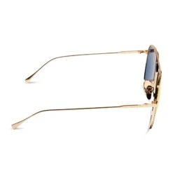 DASH - GOLD + SUNSET MIRROR + POLARIZED SUNGLASSES -Sunglasses Sales diff eyewear dash gold sunset mirror polarized sunglasses alt 3
