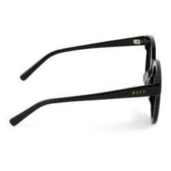 GEMMA - BLACK + PINK RUSH MIRROR SUNGLASSES -Sunglasses Sales diff eyewear gemma black pink rush mirror sunglasses alt 3