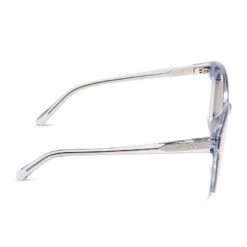 GEMMA - CLEAR CRYSTAL + PEACH MIRROR SUNGLASSES 10 GEMMA - CLEAR CRYSTAL + PEACH MIRROR SUNGLASSES -Sunglasses Sales diff eyewear gemma clear crystal peach mirror sunglasses alt 3