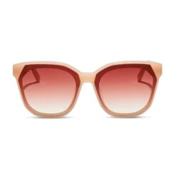 GIA - FADED CITRUS + DUSK GRADIENT SUNGLASSES