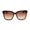 HAILEY - BLACK BROWN TORTOISE + LIGHT BROWN GRADIENT SUNGLASSES -Sunglasses Sales diff eyewear hailey black brown tortoise light brown gradient sunglasses alt 1