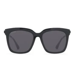 HAILEY - BLACK + GREY SUNGLASSES
