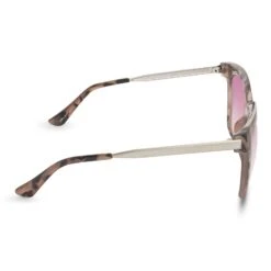 HAILEY - BLUSH TORTOISE + ROSE GRADIENT SUNGLASSES -Sunglasses Sales diff eyewear hailey blush tortoise rose gradient sunglasses alt 3