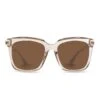 HAILEY - VINTAGE CRYSTAL + BROWN SUNGLASSES -Sunglasses Sales diff eyewear hailey vintage crystal brown sunglasses alt 1