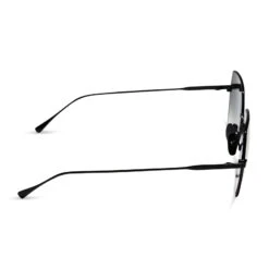 HARLOWE - BLACK + GREY GRADIENT SUNGLASSES -Sunglasses Sales diff eyewear harlowe black grey gradient sunglasses alt 3