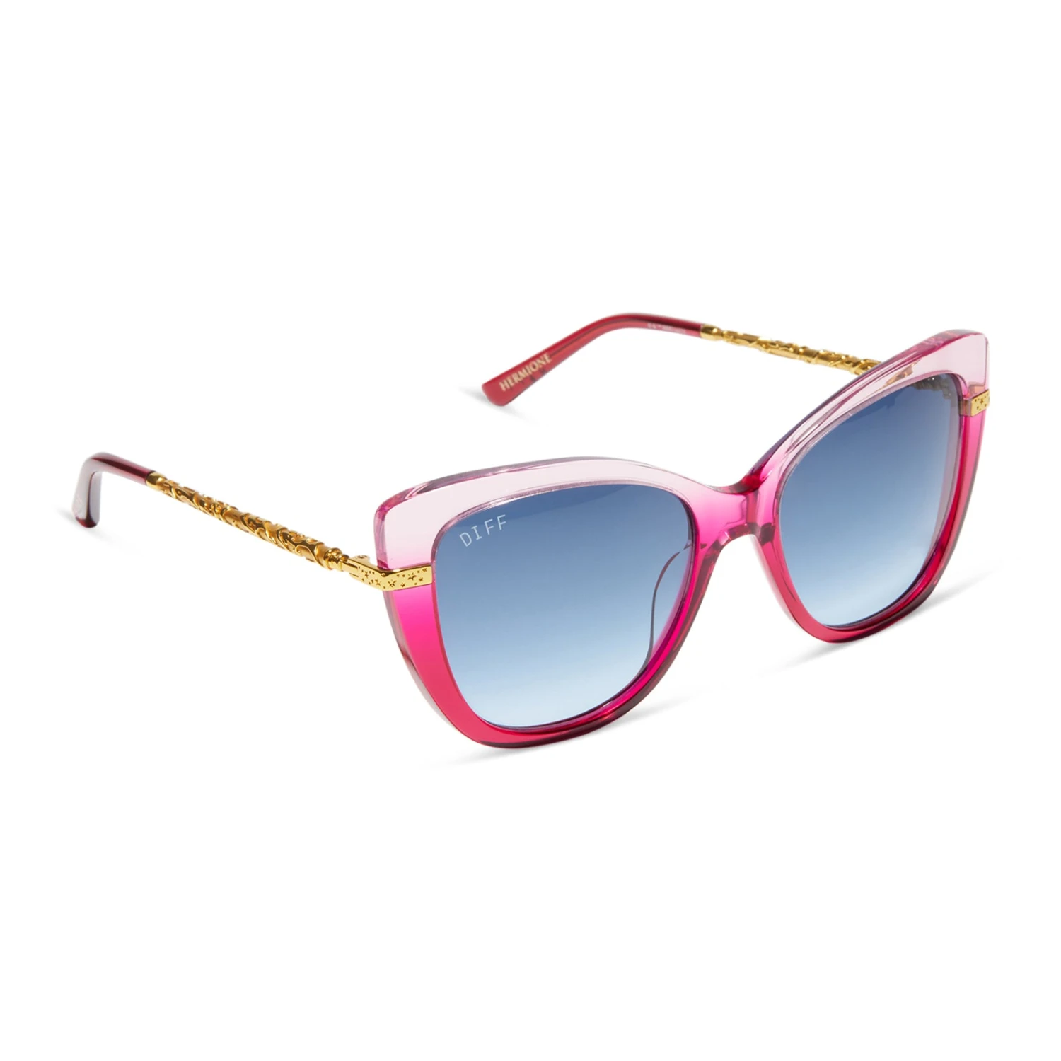 HERMIONE GRANGER™ 2.0 - OMBRÉ PINK + BLUE BELL GRADIENT SUNGLASSES 4 HERMIONE GRANGER™ 2.0 - OMBRÉ PINK + BLUE BELL GRADIENT SUNGLASSES - Image 2