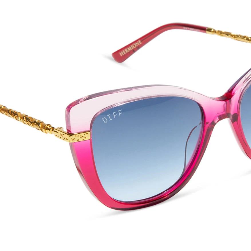 HERMIONE GRANGER™ 2.0 - OMBRÉ PINK + BLUE BELL GRADIENT SUNGLASSES 6 HERMIONE GRANGER™ 2.0 - OMBRÉ PINK + BLUE BELL GRADIENT SUNGLASSES - Image 4