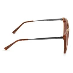 HEIDI - AMBER TORTOISE + BROWN GRADIENT SUNGLASSES -Sunglasses Sales diff eyewear heidi amber tortoise brown gradient sunglasses alt 3