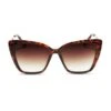 HEIDI - BLACK BROWN TORTOISE + BROWN GRADIENT SHARP SUNGLASSES -Sunglasses Sales diff eyewear heidi black brown tortoise brown gradient sharp sunglasses alt 1
