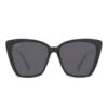 HEIDI - BLACK + DARK SMOKE SUNGLASSES -Sunglasses Sales diff eyewear heidi black dark smoke sunglasses alt 1