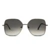 IRIS - ANTIQUE GUNMETAL + GREY GRADIENT SUNGLASSES -Sunglasses Sales diff eyewear iris antique gunmetal grey gradient sunglasses alt 1