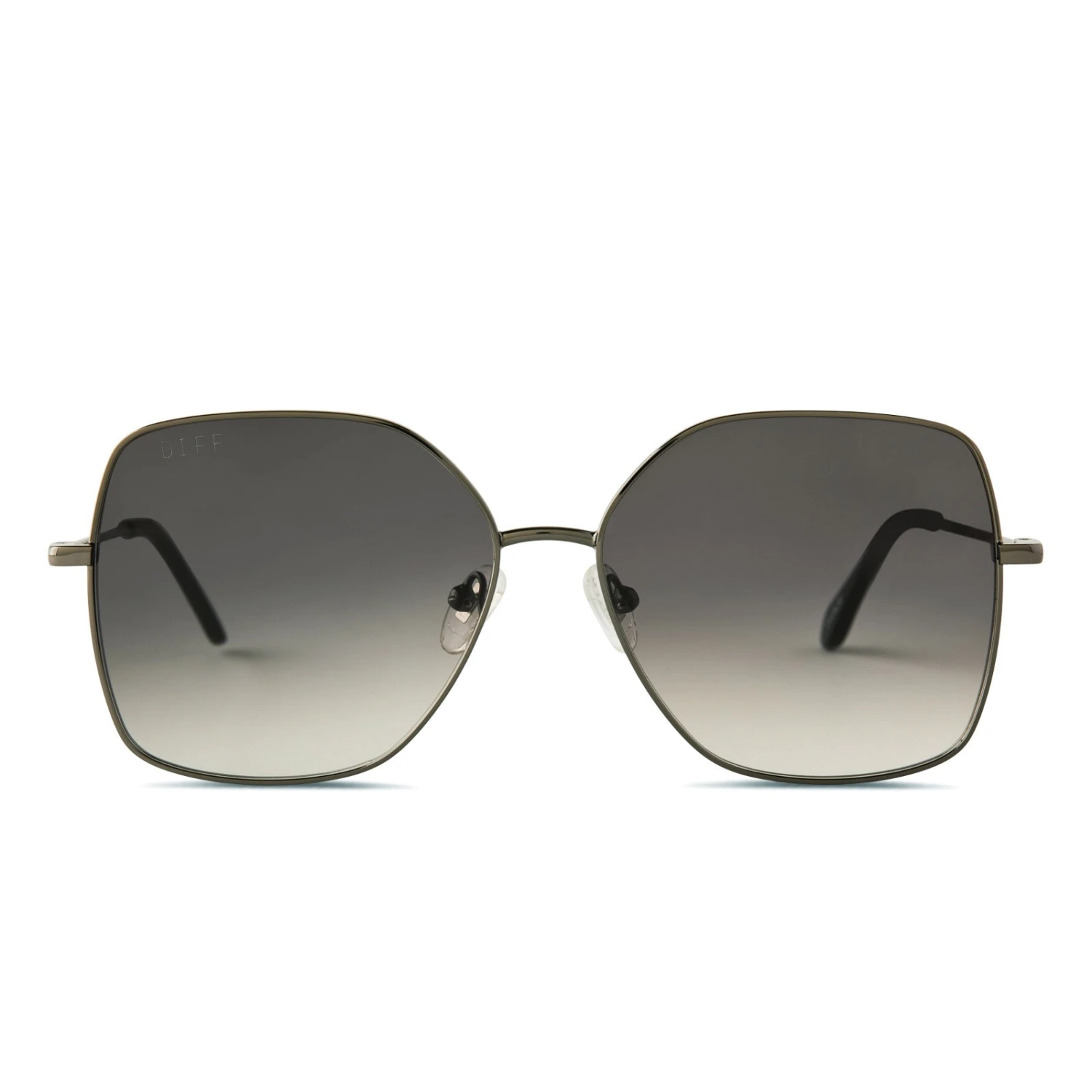 IRIS - ANTIQUE GUNMETAL + GREY GRADIENT SUNGLASSES 3 IRIS - ANTIQUE GUNMETAL + GREY GRADIENT SUNGLASSES
