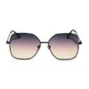 IRIS - MATTE BLACK + TWILIGHT GRADIENT SUNGLASSES -Sunglasses Sales diff eyewear iris matte black twilight gradient sunglasses alt 1