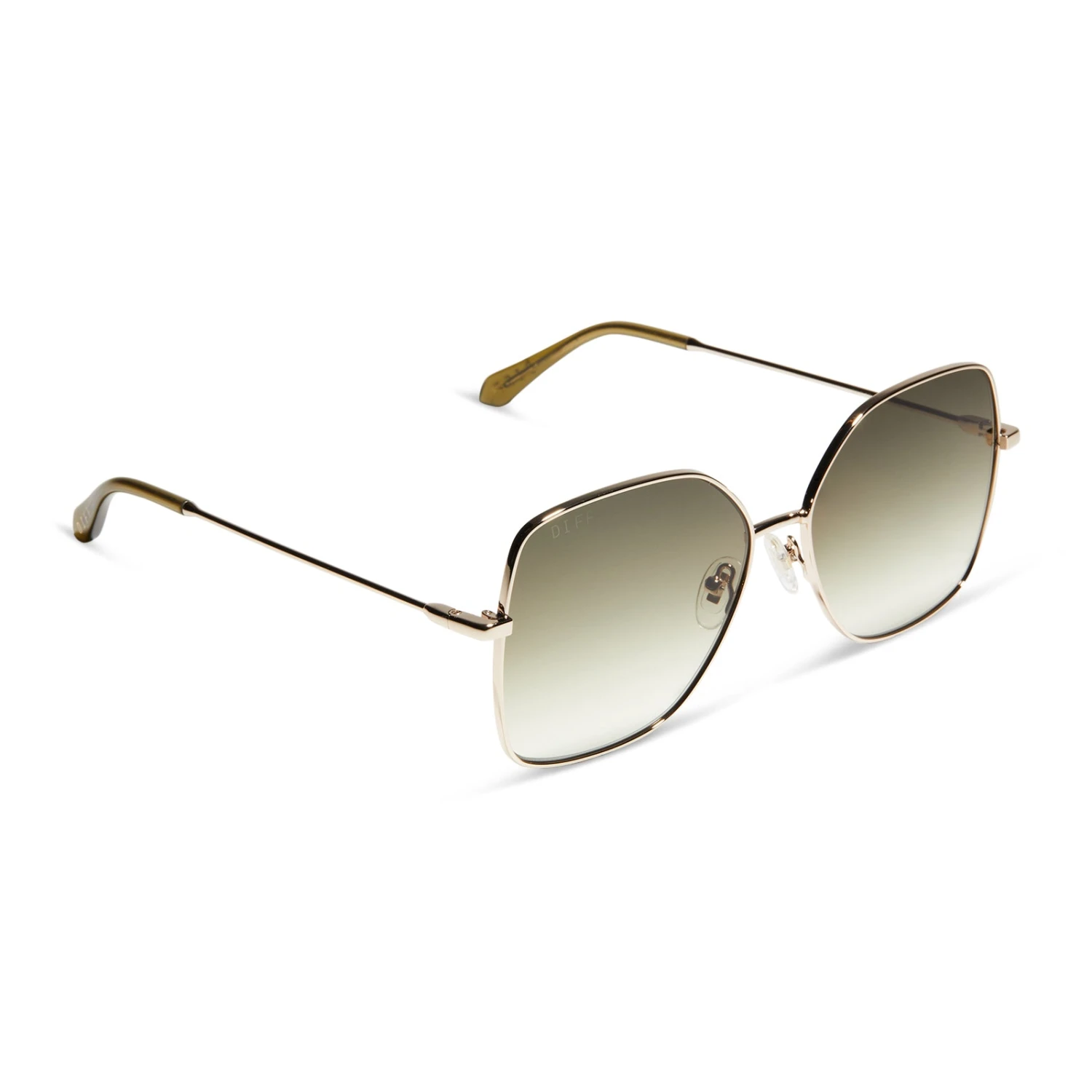 IRIS - SHINY GOLD + G15 GRADIENT SUNGLASSES 4 IRIS - SHINY GOLD + G15 GRADIENT SUNGLASSES - Image 2